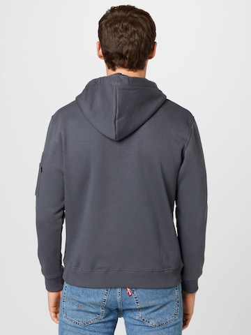 ALPHA INDUSTRIES Sweatshirt i grå