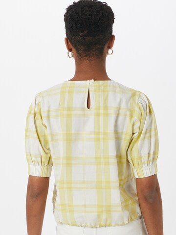 Thinking MU Blouse 'Iris' in Yellow