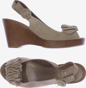 UNISA Sandals & High-Heeled Sandals in 36 in Beige: front