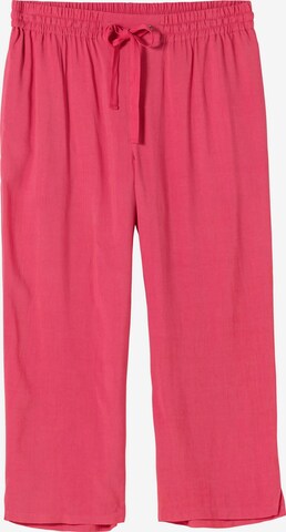 SHEEGO Loosefit Broek in Roze: voorkant