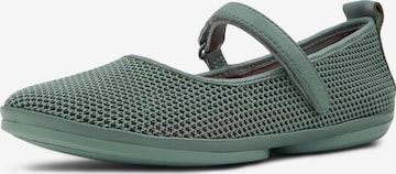 Ballerina con cinturino 'Right Nina' di CAMPER in verde: frontale