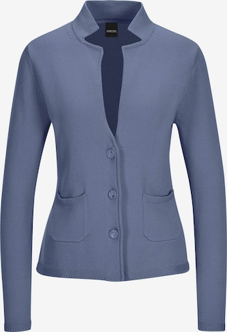 Cardigan MADELEINE en bleu : devant