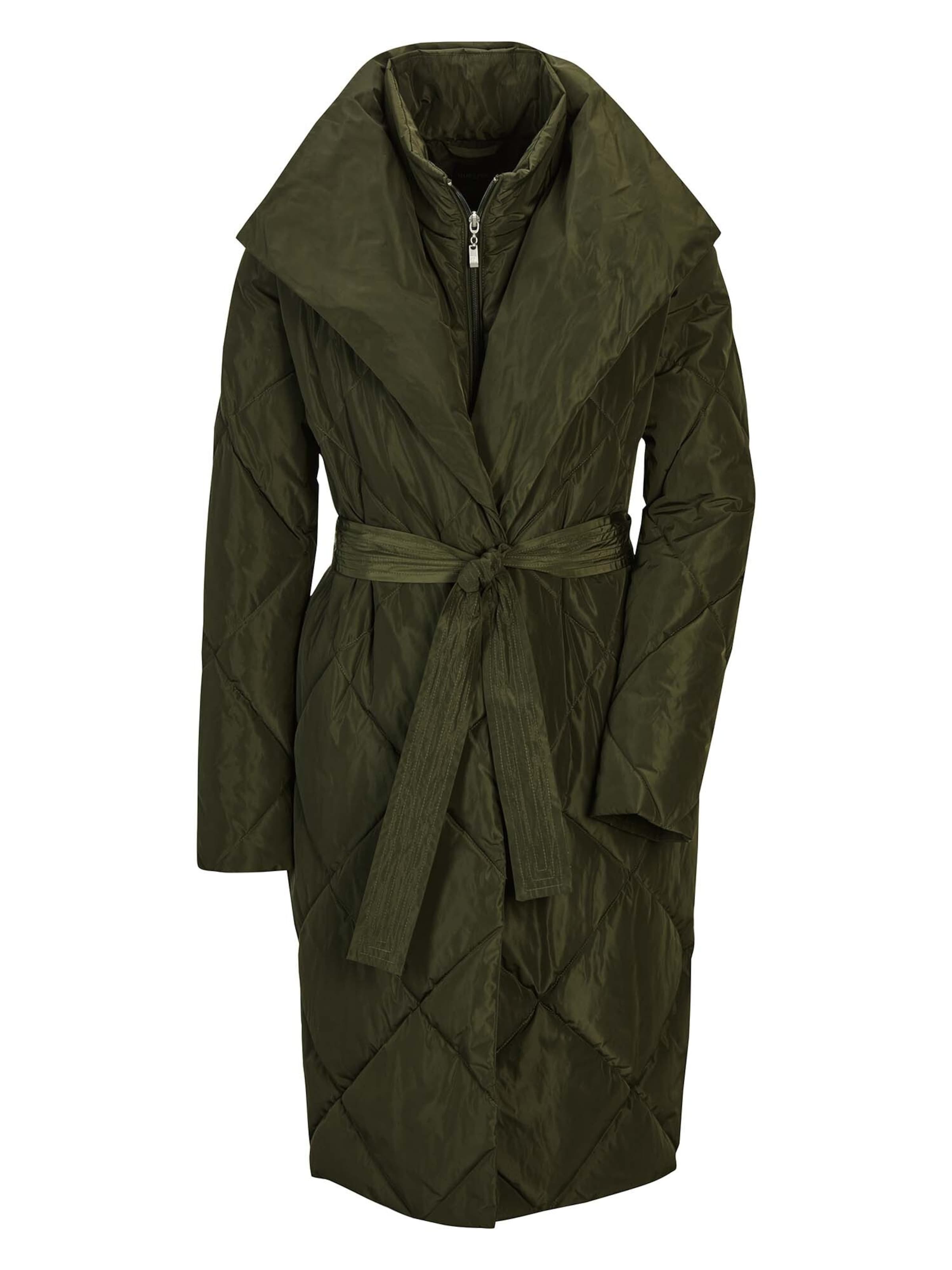 MADELEINE Mantel in Grün: Vorderseite