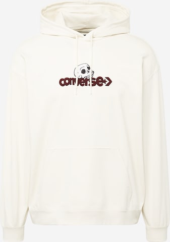 CONVERSE Sweatshirt in White: front