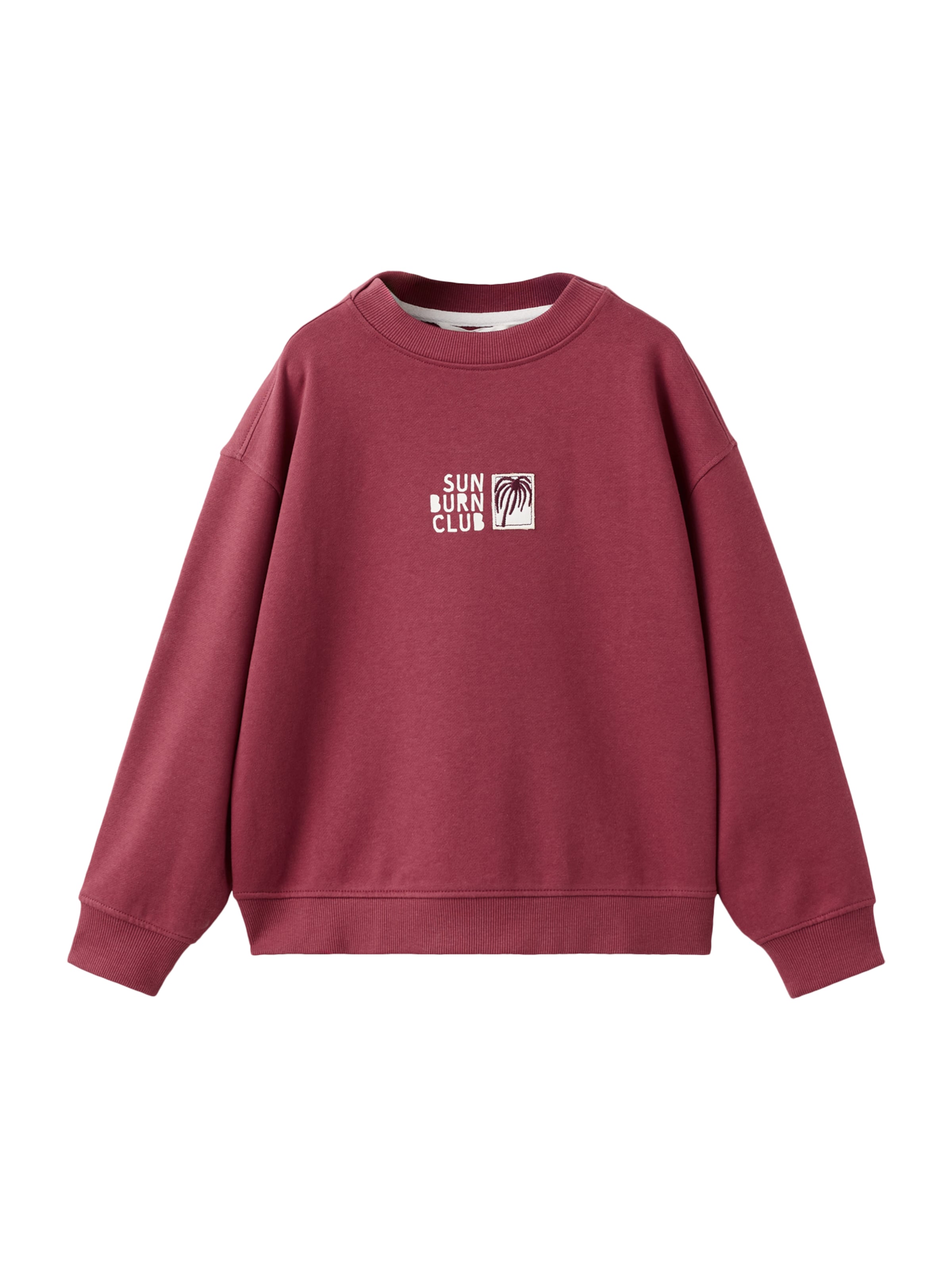 MANGO KIDS Mikina 'SUNBURN' - Červená: predná strana