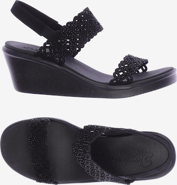 SKECHERS Sandals & High-Heeled Sandals in 40 in Black: front