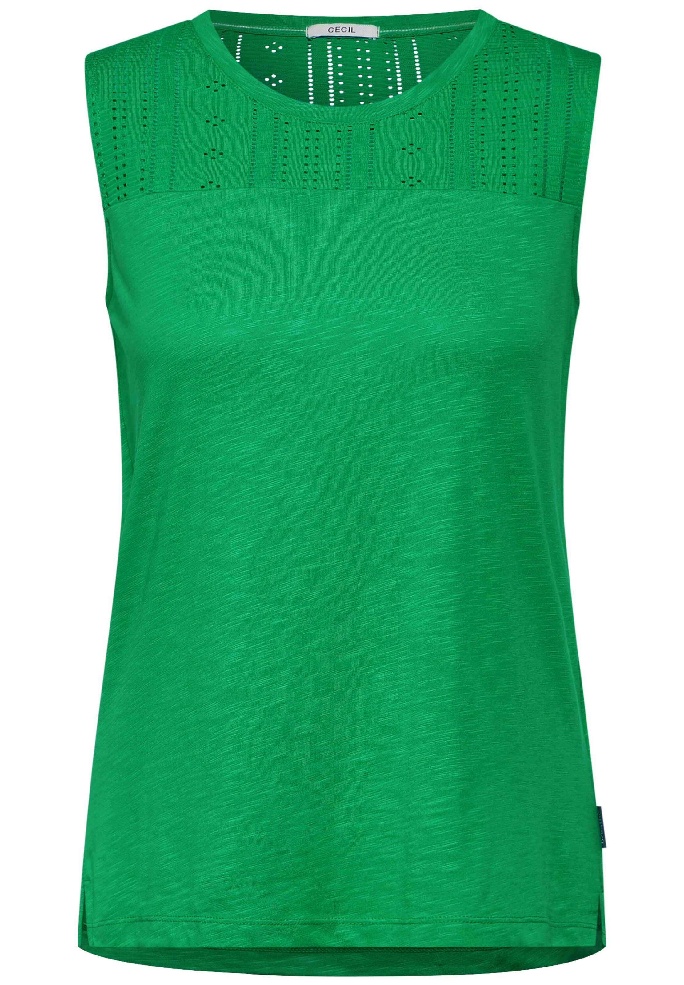 CECIL Top in Green: front