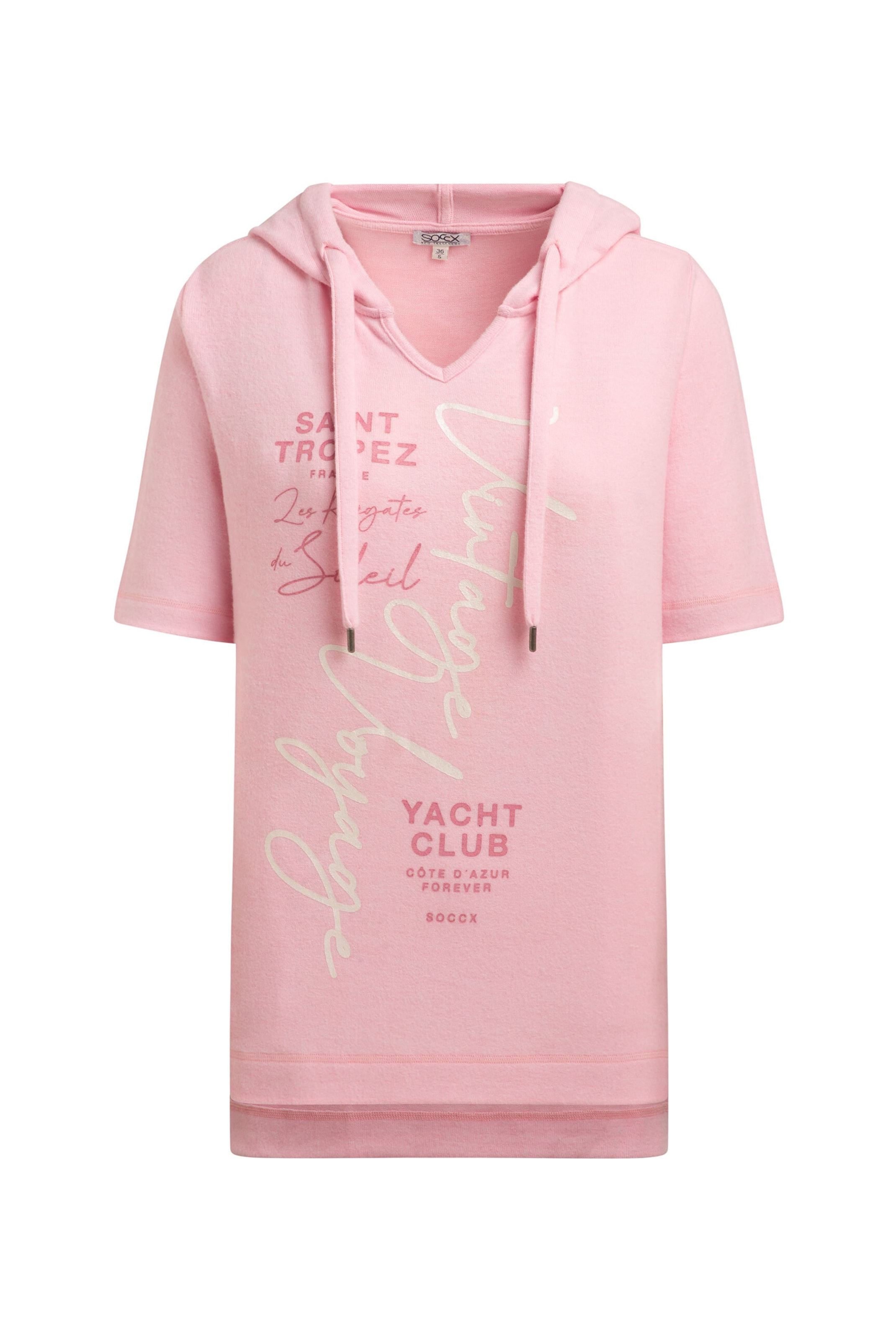 Soccx Pullover in Pink: Vorderseite