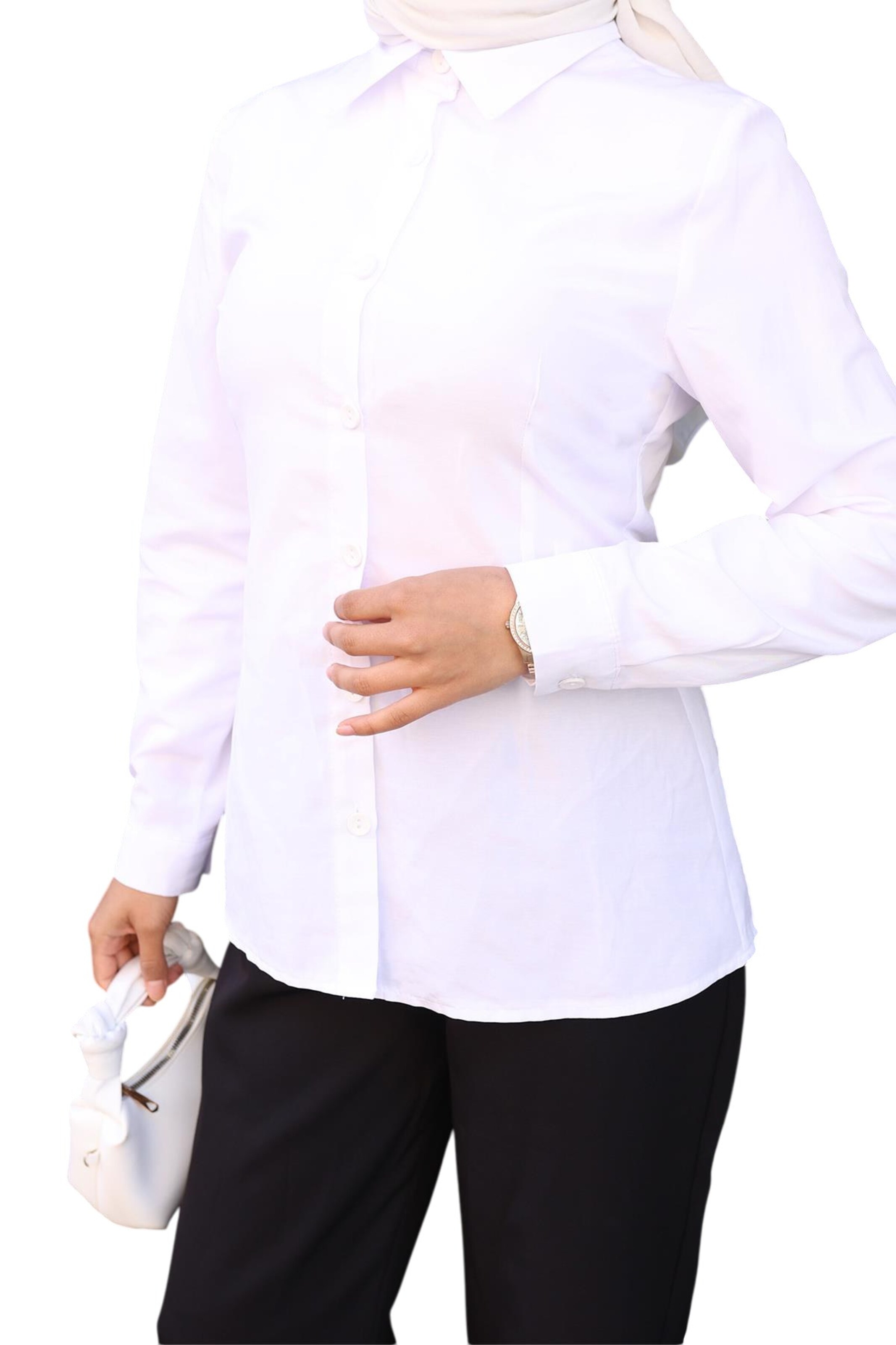 MODAMIHRAM Blouse in Wit