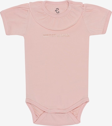 Bruuns Bazaar Kids - Pijama entero/body en rosa: frente