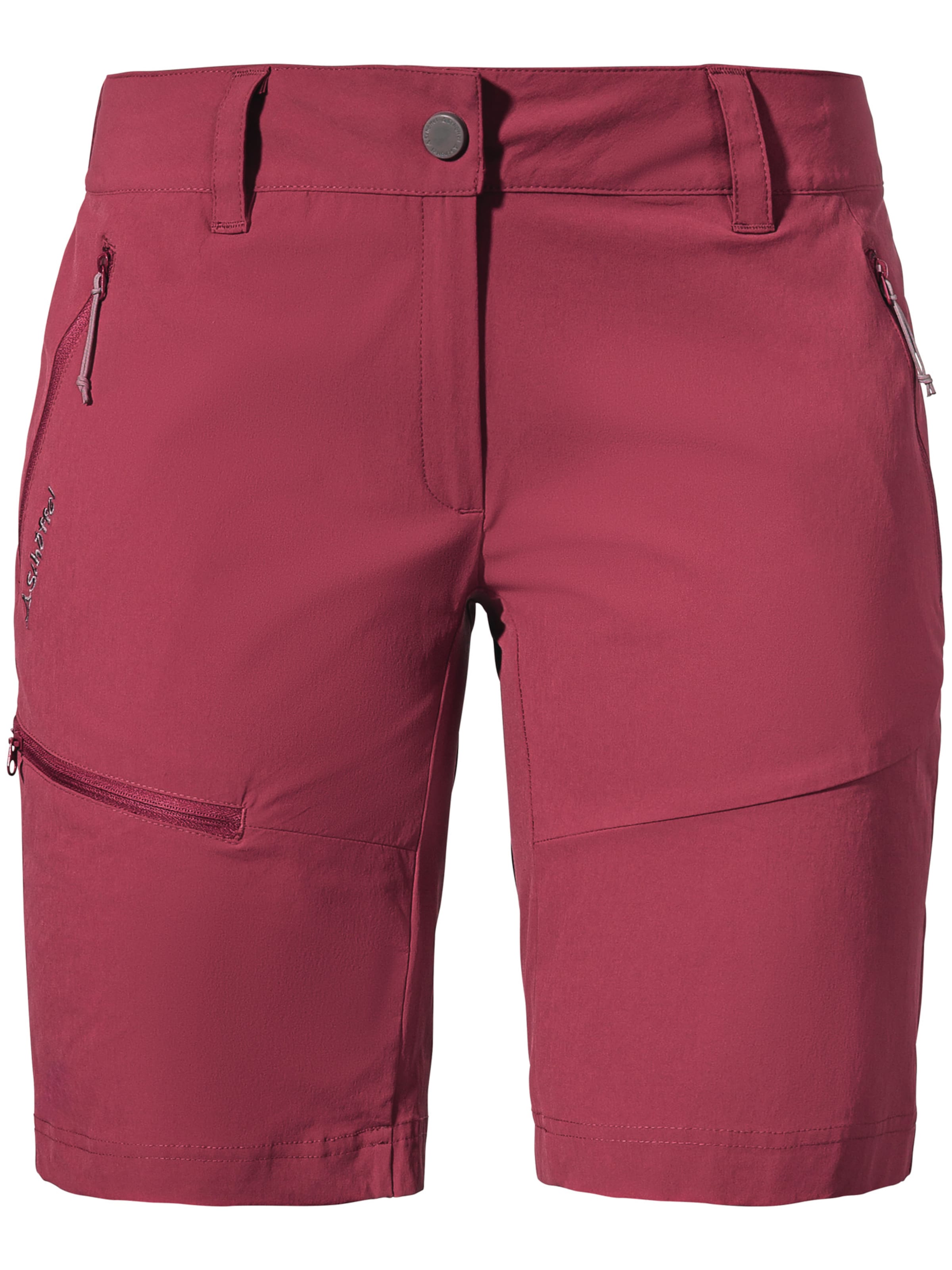 Regular Pantalon outdoor 'Toblach2' Schöffel en rouge : devant