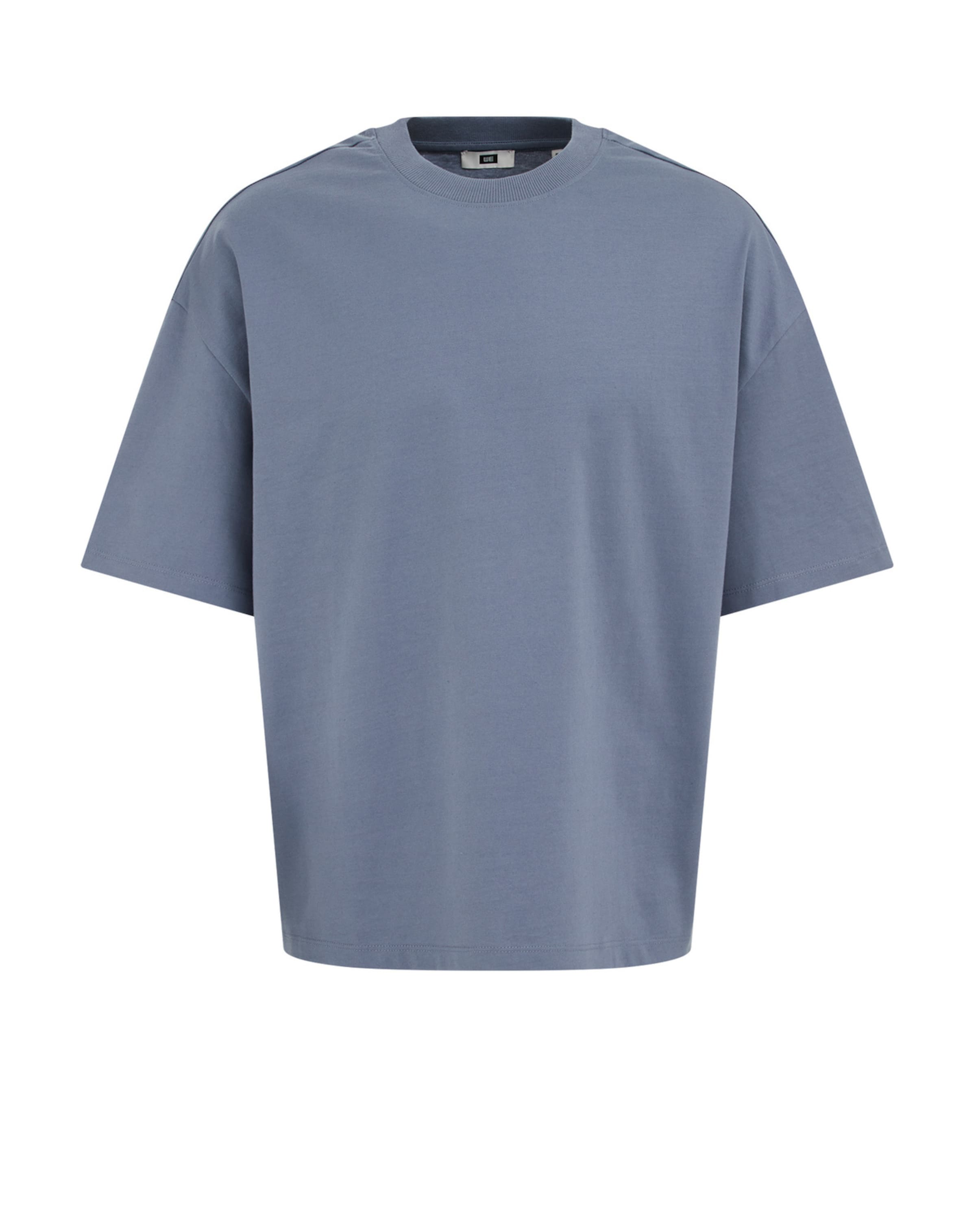 WE Fashion Majica | modra barva: sprednja stran