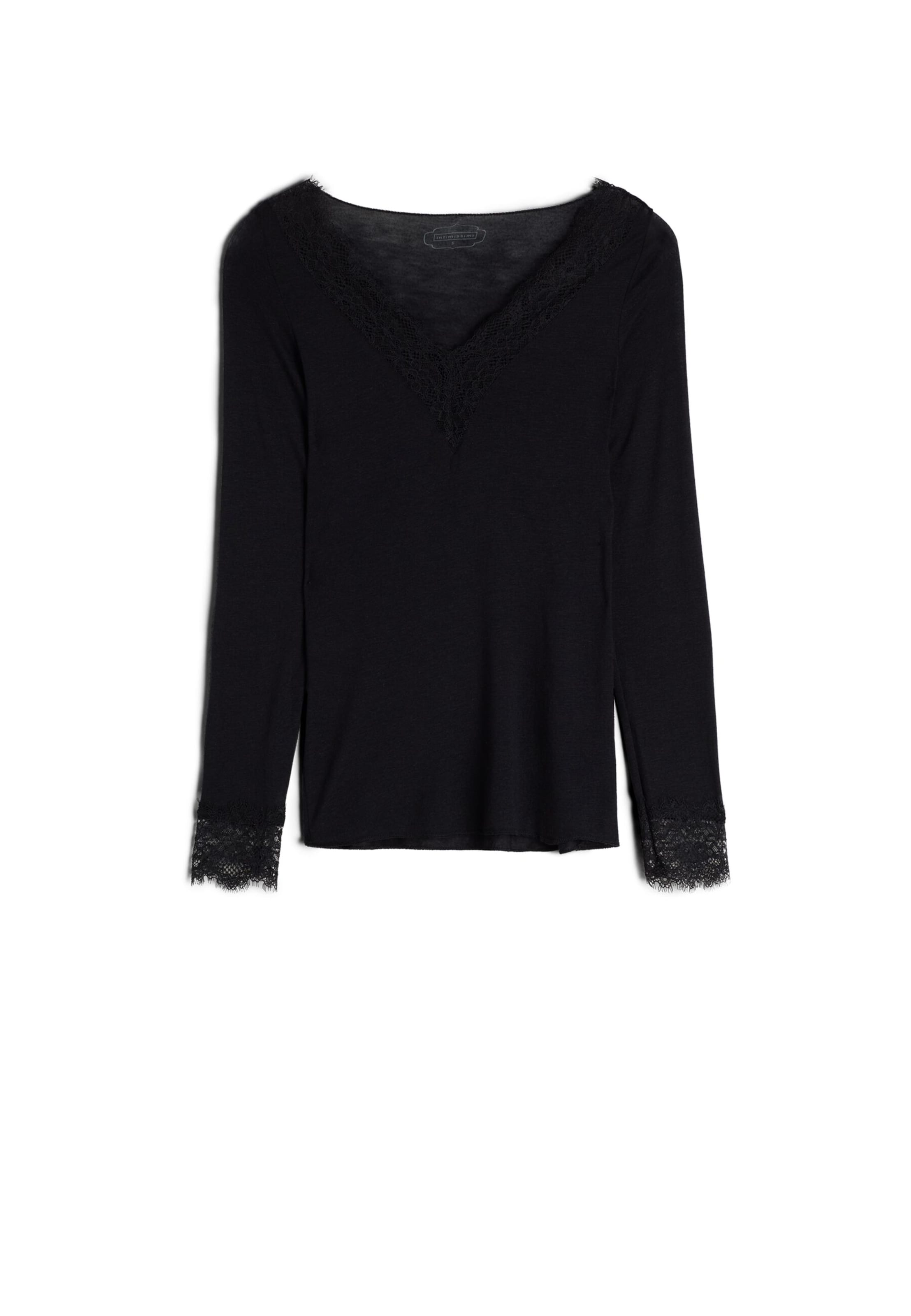INTIMISSIMI Shirt in Schwarz: Vorderseite