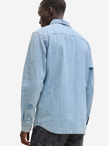 JACK & JONES Slim fit Koszula 'JJWestern' w kolorze niebieski