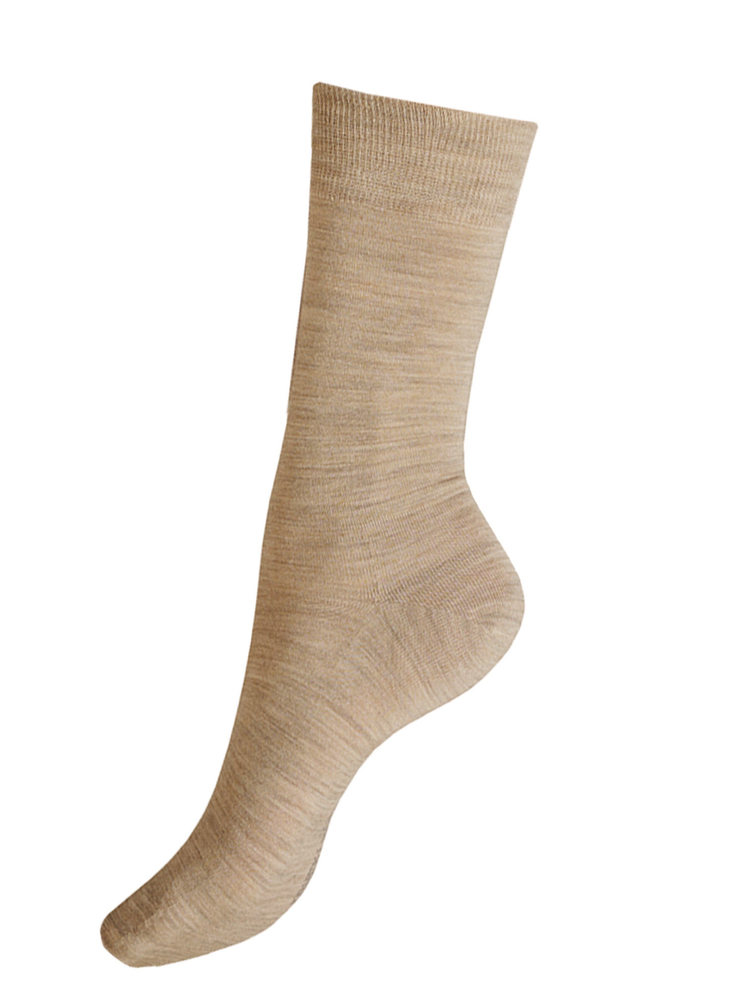 Chaussettes KUNERT en marron : devant