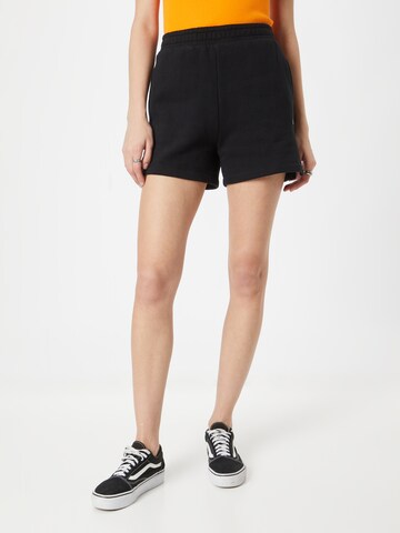 VANS Regular Pants in Black: front