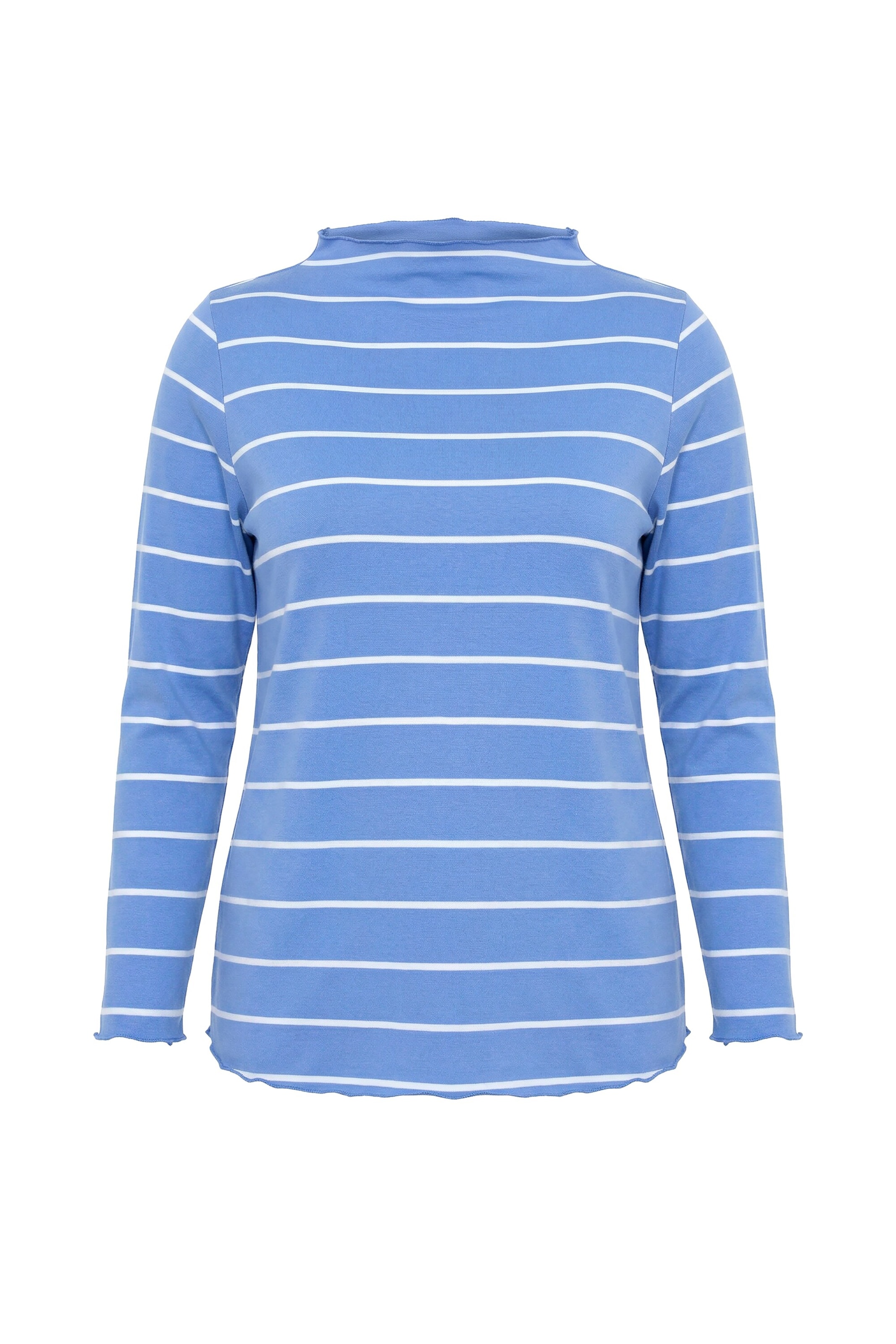 Ulla Popken Shirt in M-L in Light blue / White, Item view