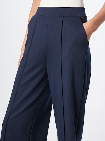 Wide leg Pantaloni di TOM TAILOR DENIM in blu