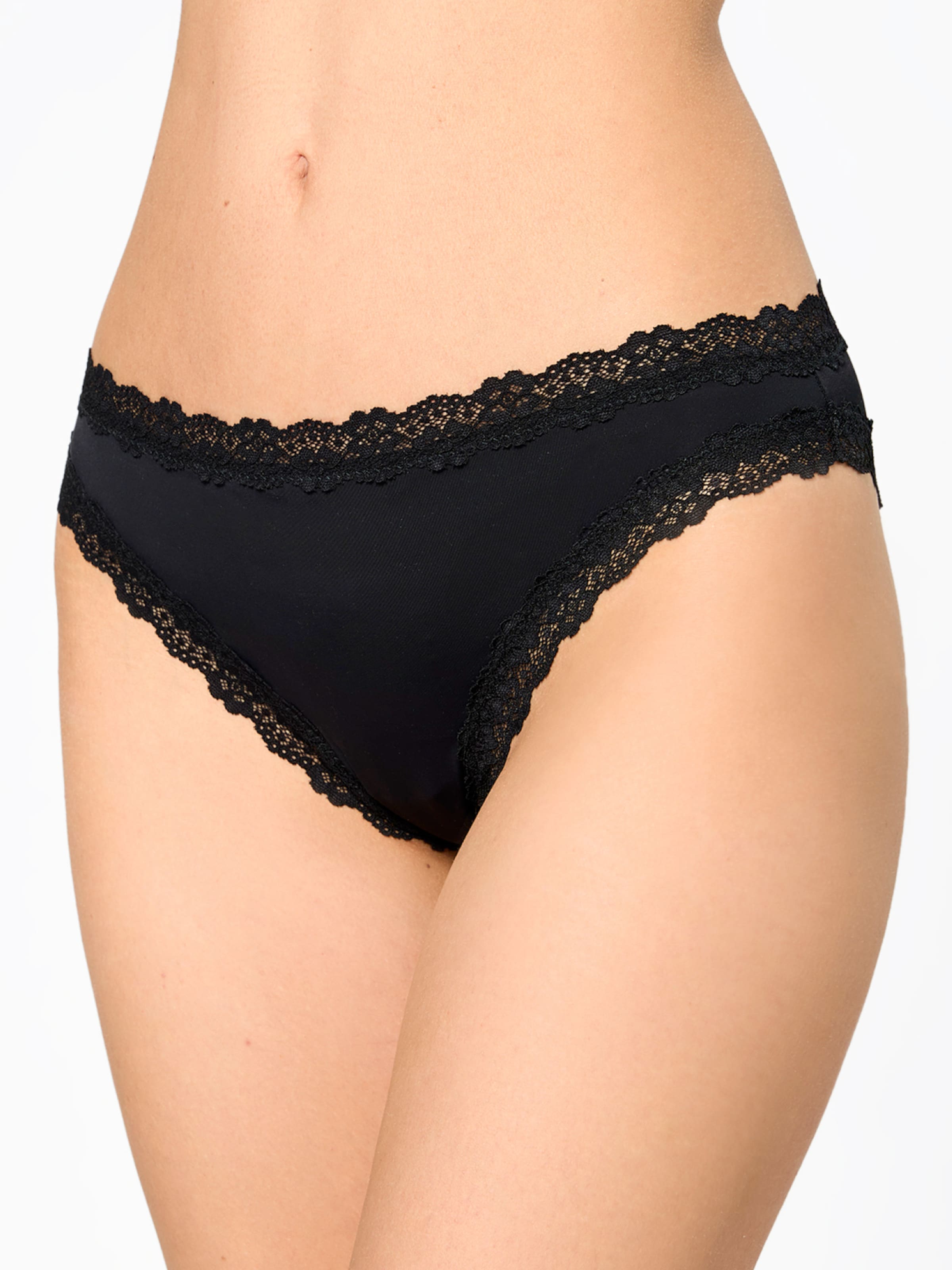 Slip ' Invisible Seamless Lace ' Nur Die en noir