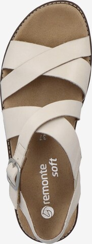 REMONTE Sandalen met riem in Beige