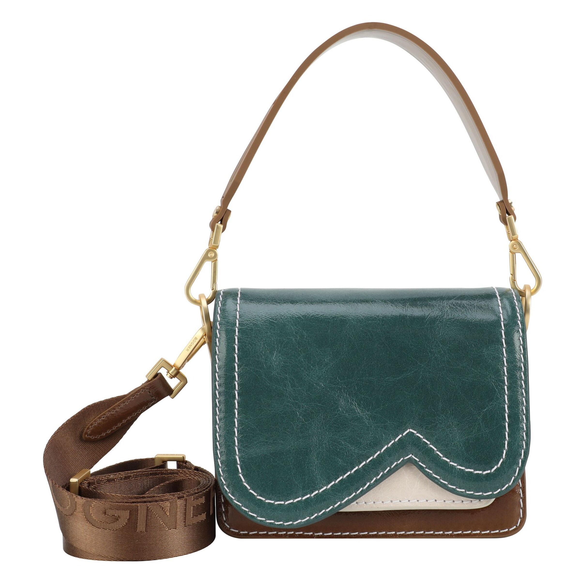 BOGNER Shoulder Bag 'Bex' in Blue: front