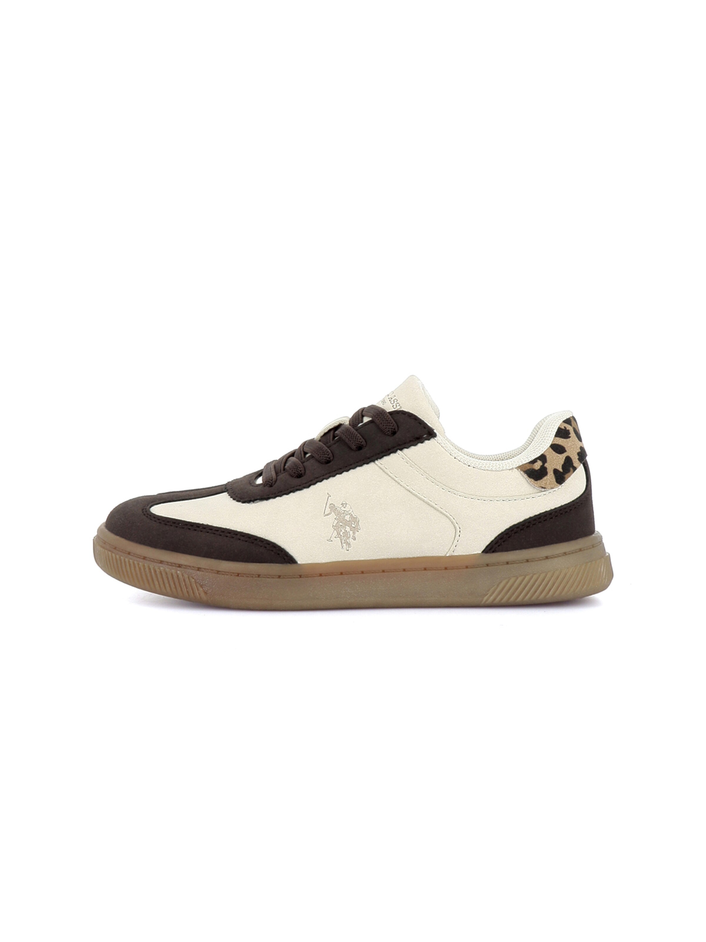 Baskets 'Jess' US POLO ASSN. en beige : devant