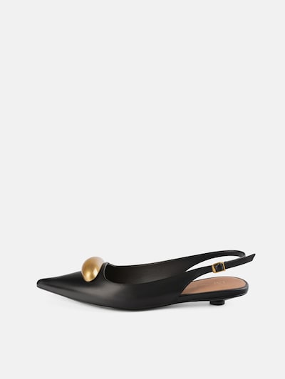 L37 HANDMADE SHOES Kontsakingad 'STAY ANOTHER DAY' 36 suuruses must, Tootevaade