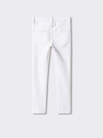 MANGO KIDS Skinny Jeans in Weiß
