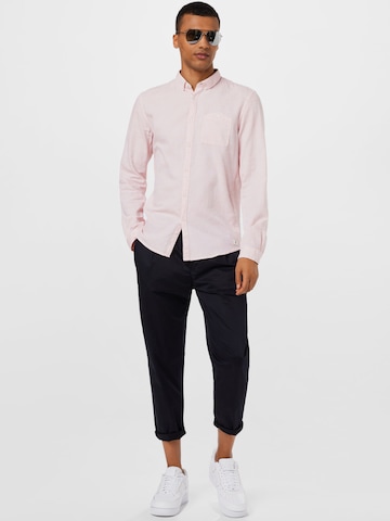 TOM TAILOR DENIM Regular fit Overhemd in Roze