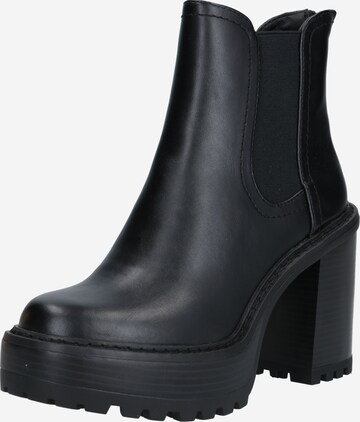 Madden Girl Chelsea Boots in Black: front