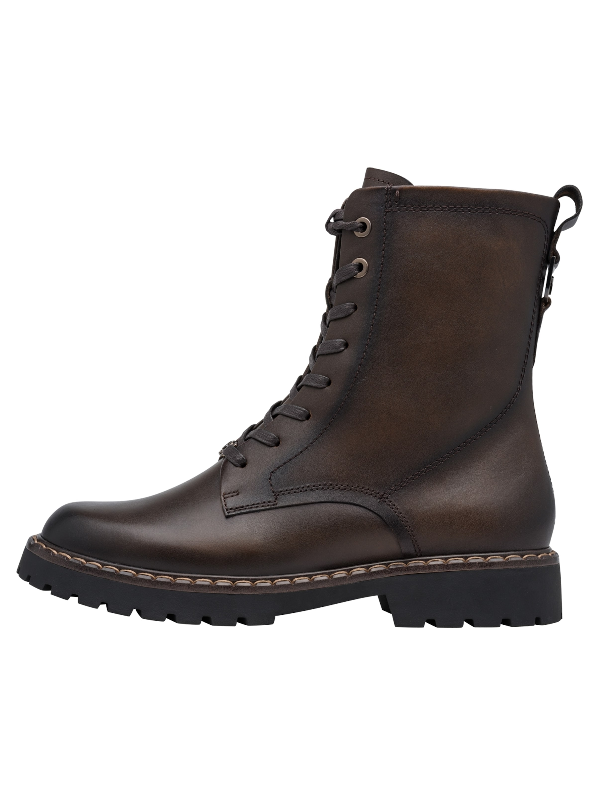Bottines à lacets Tamaris en marron
