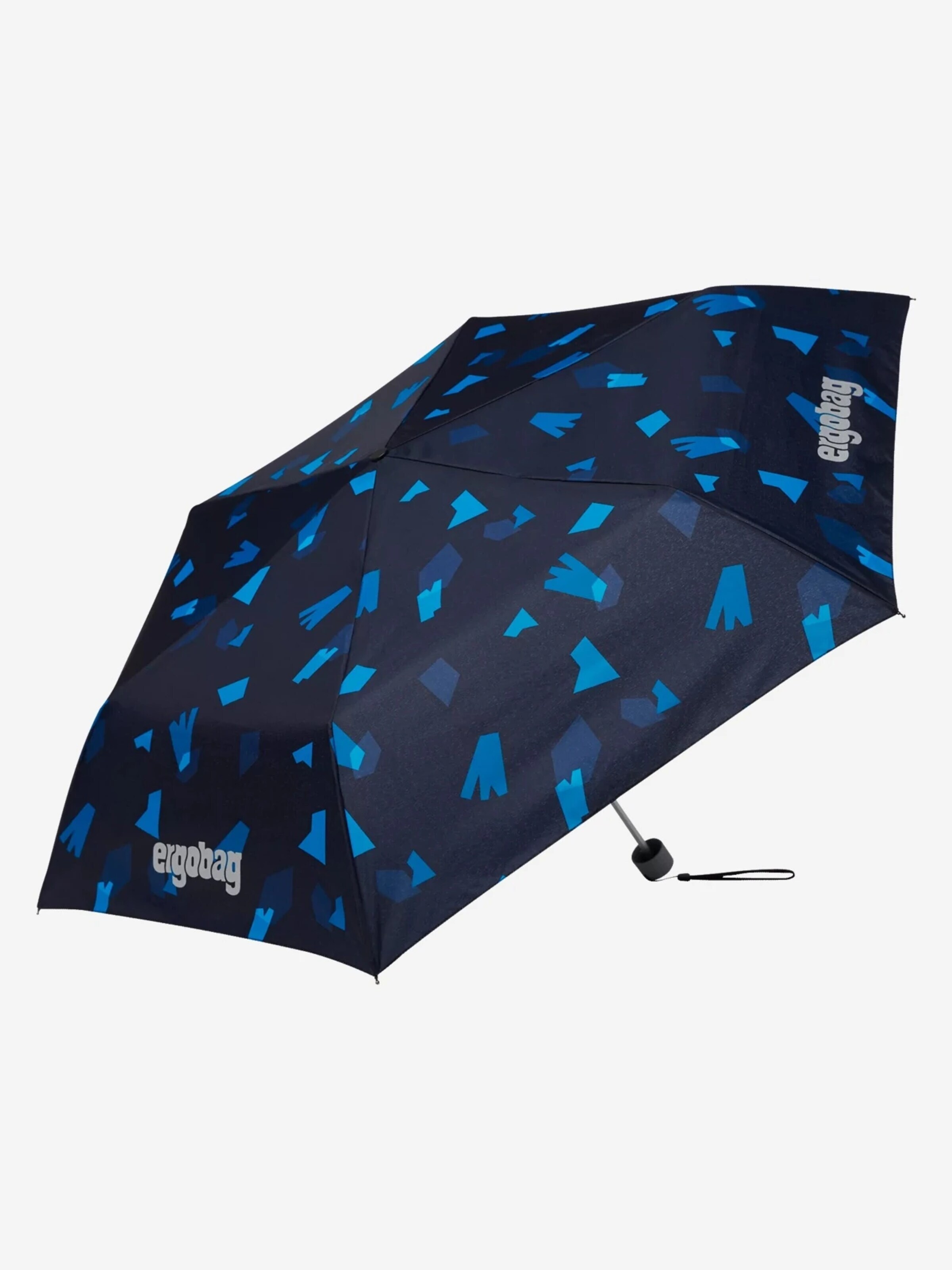 ergobag Umbrella 'Regenschirm Regenschirm' in Blue: front