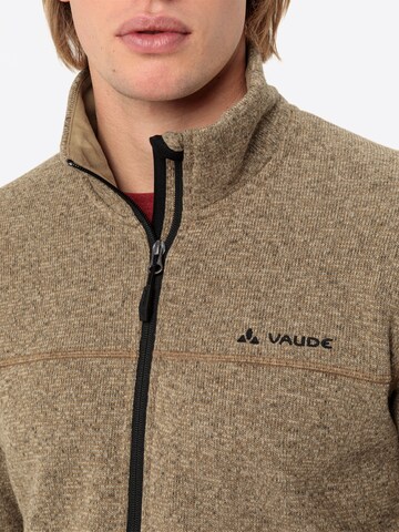 VAUDE Athletic fleece jacket 'Rienza' in Green