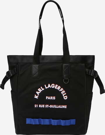 Karl LagerfeldShopper torba 'RSG ATHLEISURE' - crna boja: prednji dio