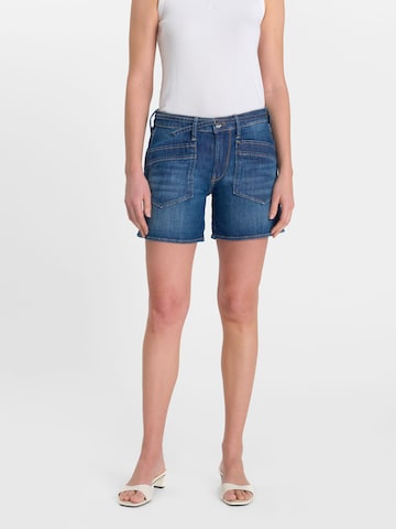 Le Temps Des Cerises Regular Jeans 'SIBENIK' in Blauw: voorkant