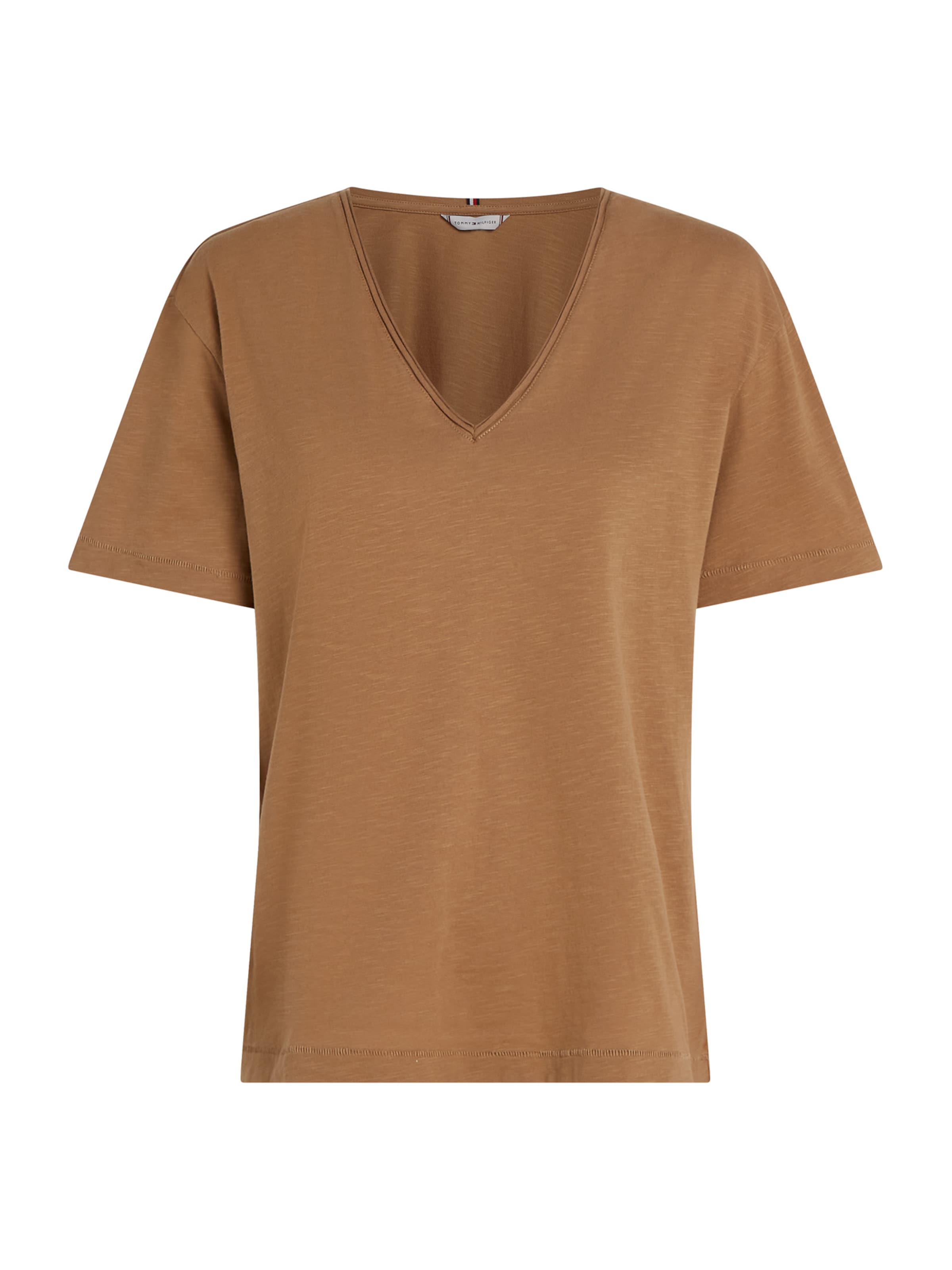 TOMMY HILFIGER Tričko – zelená: přední strana