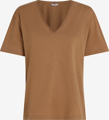 TOMMY HILFIGER Majica | zelena barva: sprednja stran