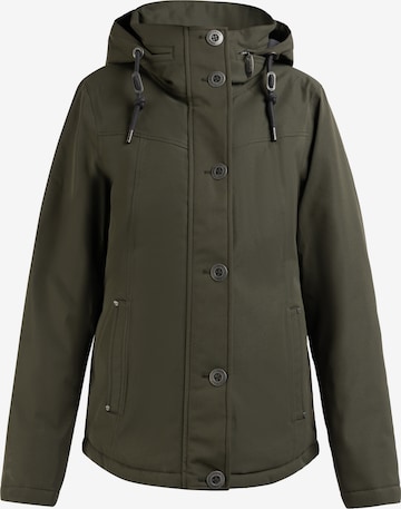 Veste mi-saison usha BLUE LABEL en vert : devant