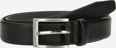 BOSS Ceinture 'Brondon' en noir / argent, Vue avec produit