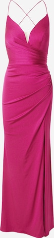 Laona Evening Dress in Pink: front