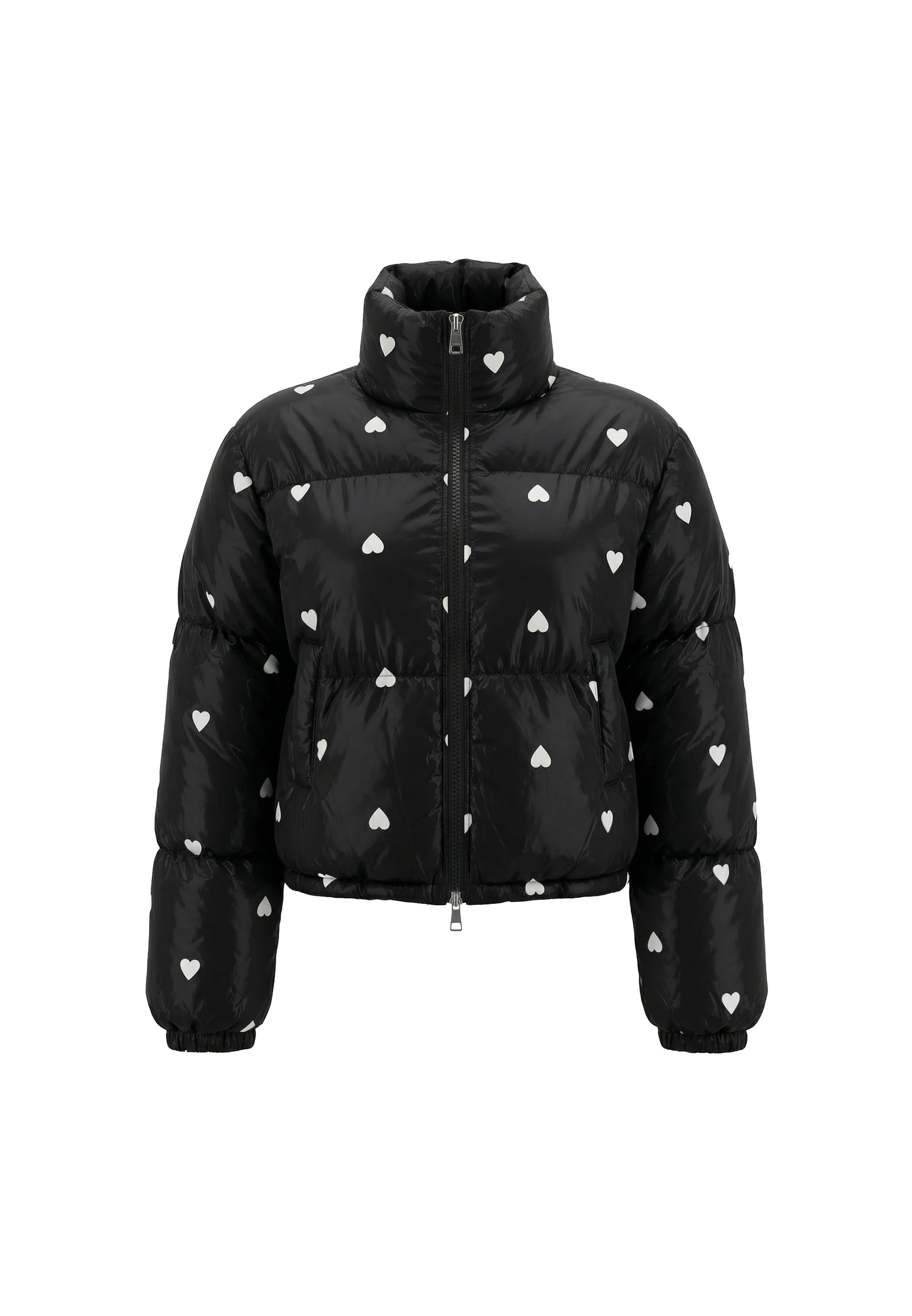 MYMO - Chaqueta de invierno en negro: frente