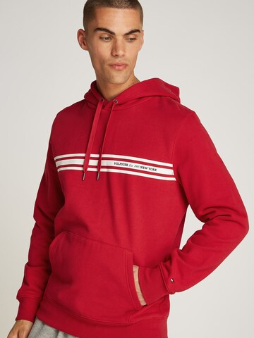 TOMMY HILFIGER Mikina – červená