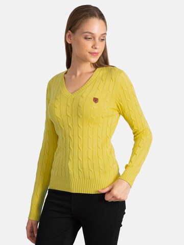 Pull-over Jacey Quinn en jaune