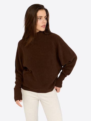 MSCW Sweater 'Wish' in Brown: front