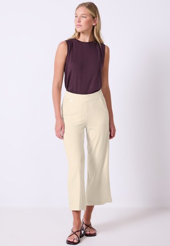Street One Studio Wide Leg Hose in Beige