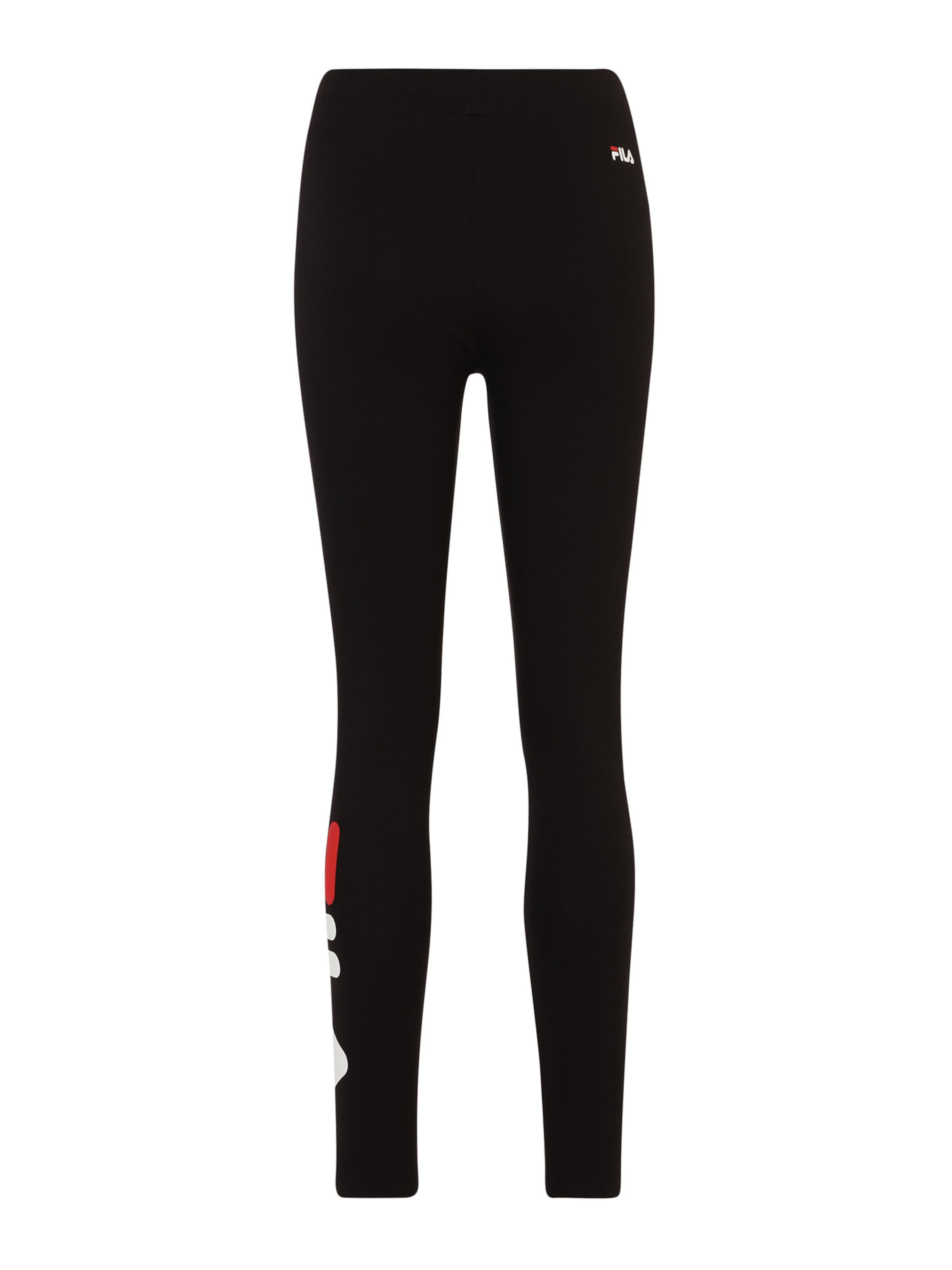 Skinny Pantaloni sport 'Baek' de la FILA pe negru