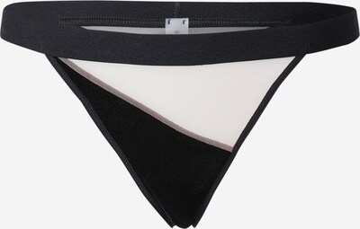 Undress Code Tanga en negro / transparente, Vista del producto