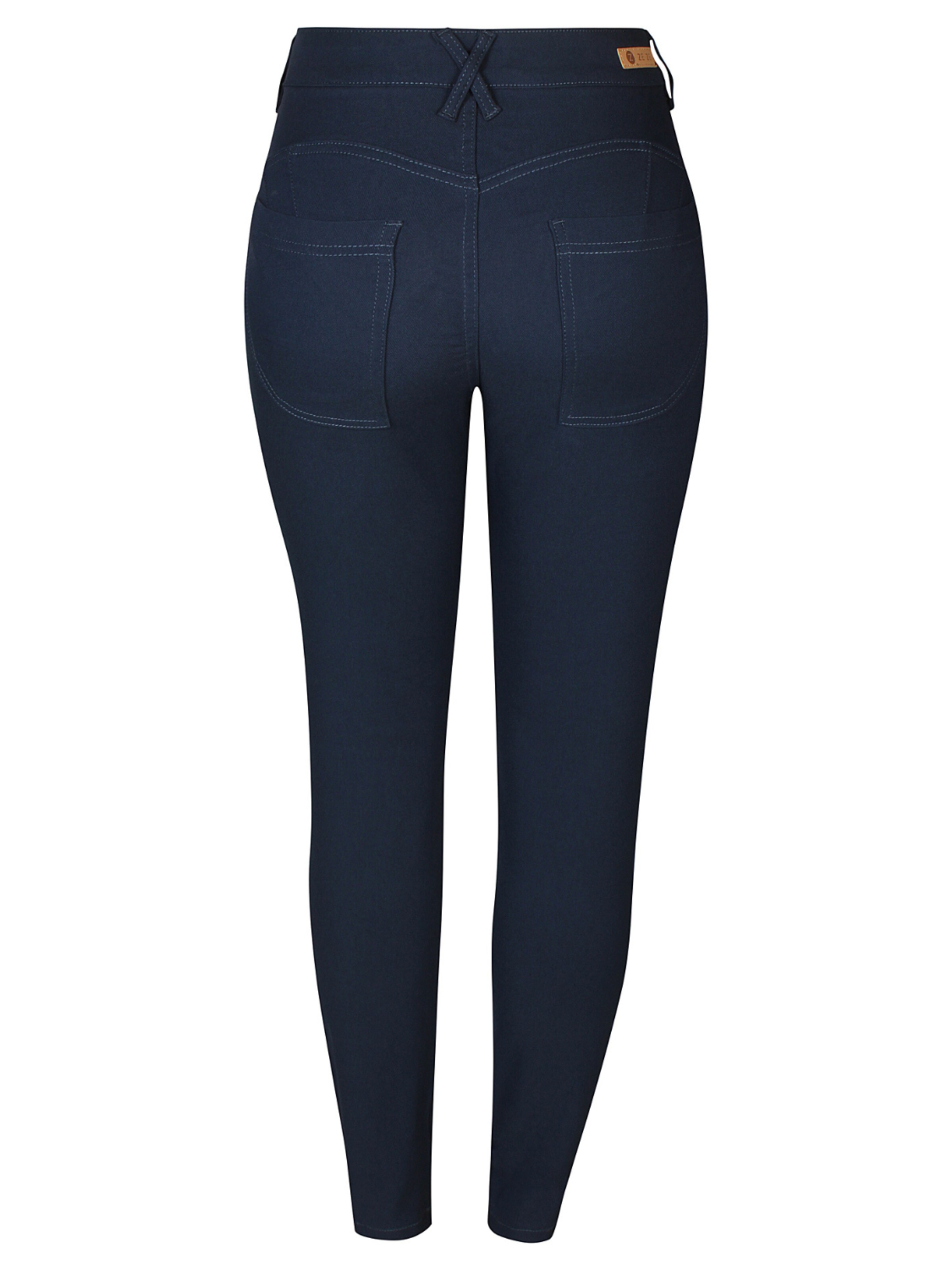 ze-ze Slimfit Hose 'Shape 3' in Blau