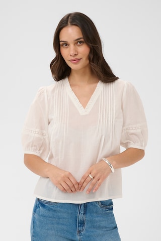 Kaffe Blouse 'Valerie' in Wit: voorkant