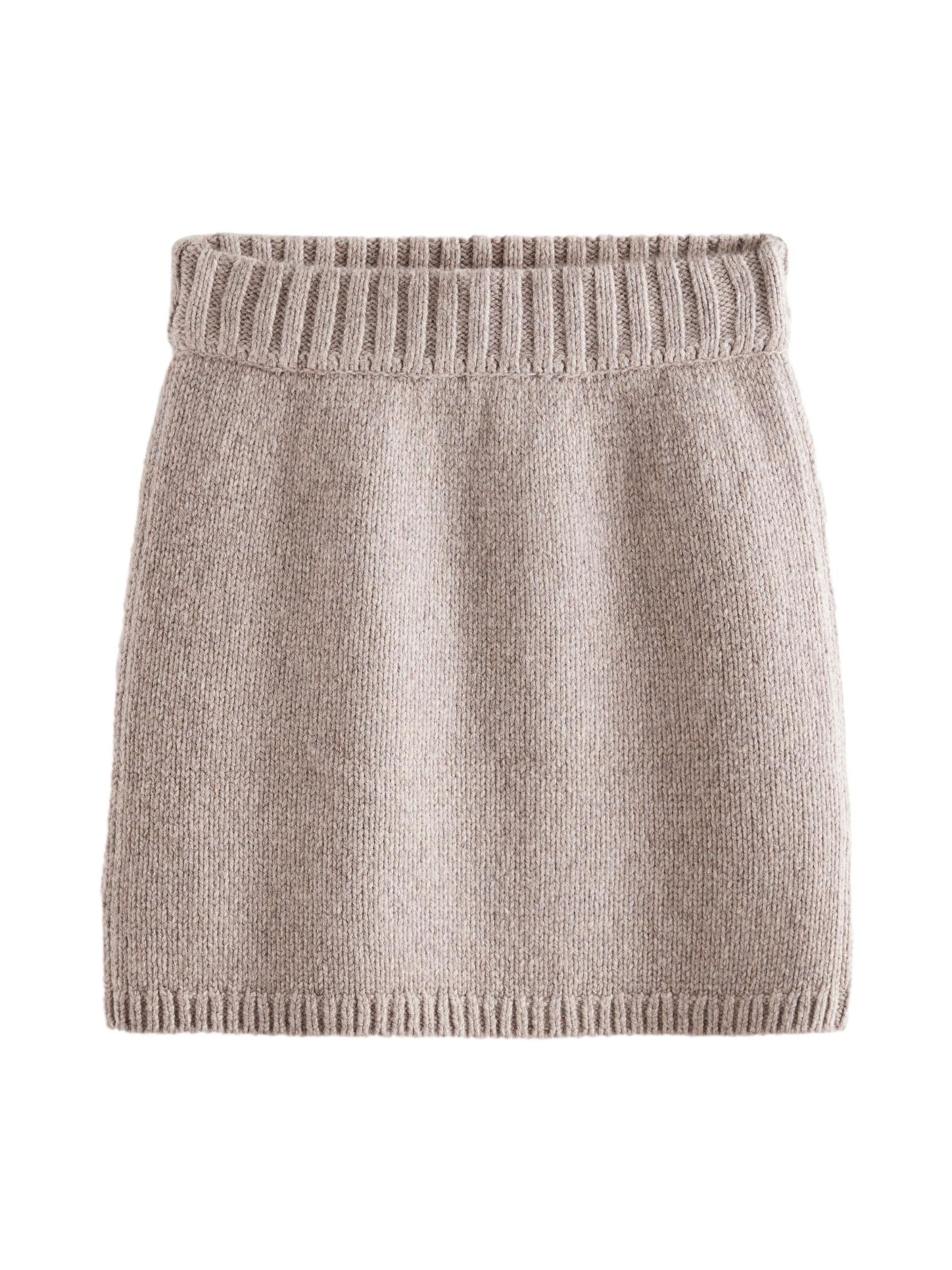 Next Rok in Beige: voorkant